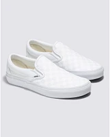 Customs True White Checkerboard Slip-On Wide