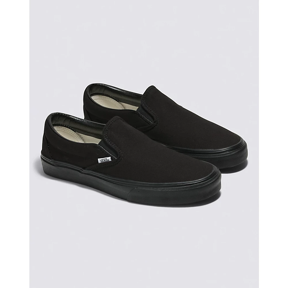 Customs Black Slip-On Wide