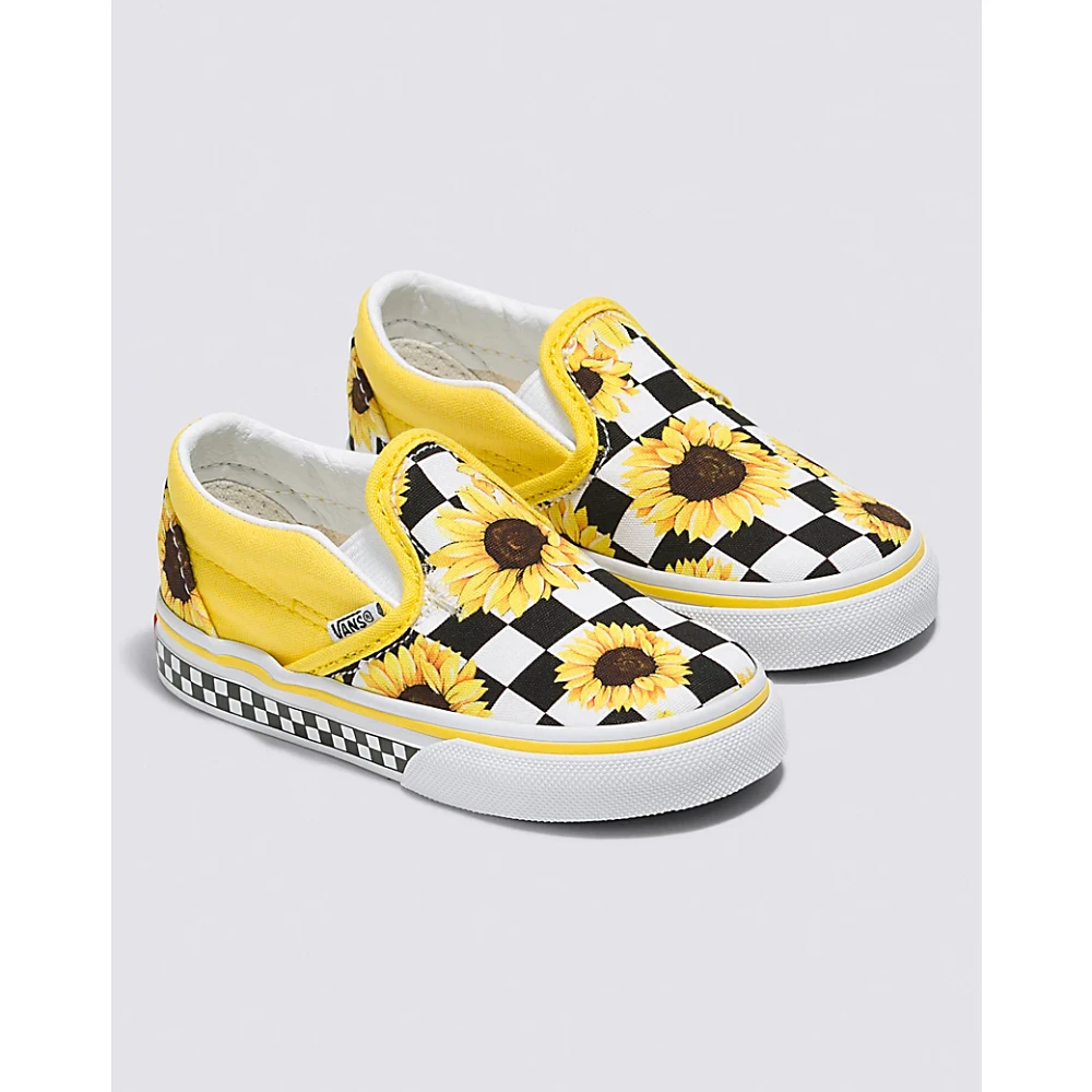 Customs Toddler Sunflowers Slip-On