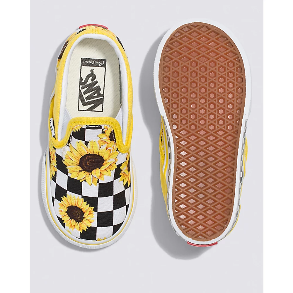 Customs Toddler Sunflowers Slip-On