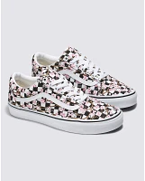 Customs Cherry Blossom Checkerboard Old Skool