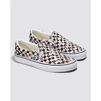 Customs Cherry Blossom Checkerboard Slip-On