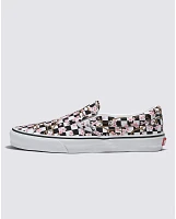 Customs Cherry Blossom Checkerboard Slip-On