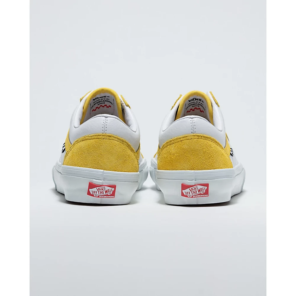 Customs True White Cyber Yellow Skate Old Skool