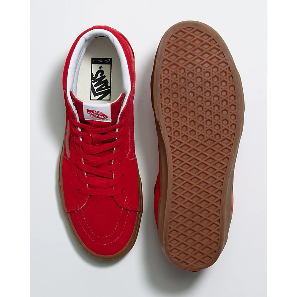 Customs Racing Red Gum Sole Sk8-Hi