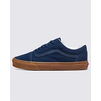 Customs Elevated Dress Blues Suede Gum Sole Old Skool Shoe