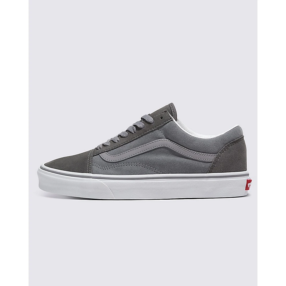 Customs Elevated Gray Suede Old Skool Shoe