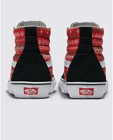 Customs Red Fair Isle Sk8-Hi