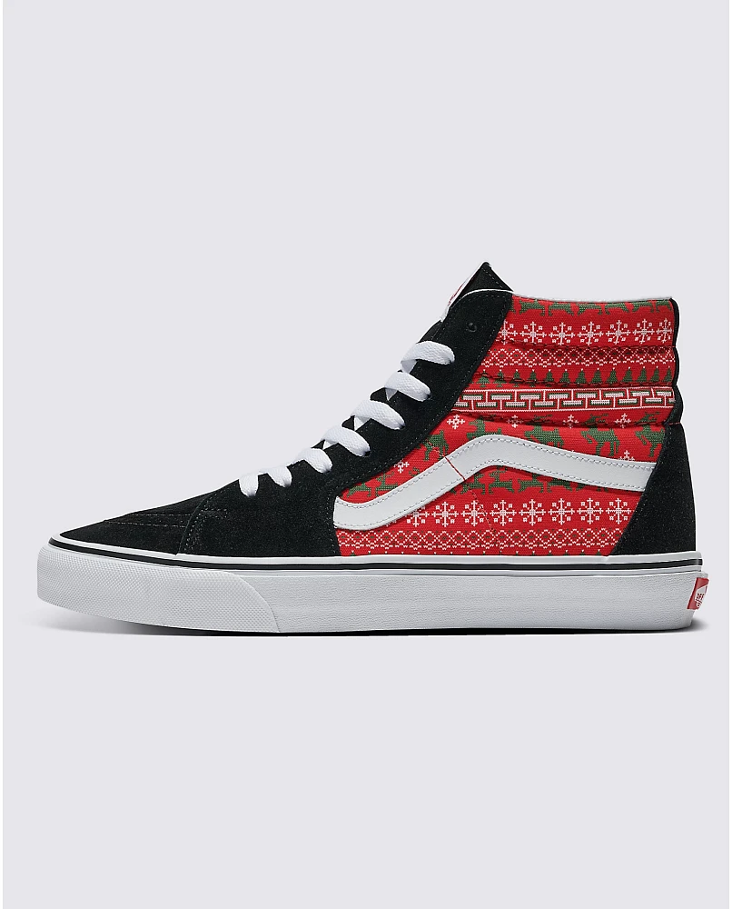 Customs Red Fair Isle Sk8-Hi