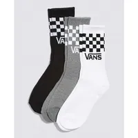 Kids Check Crew Sock 3-Pack