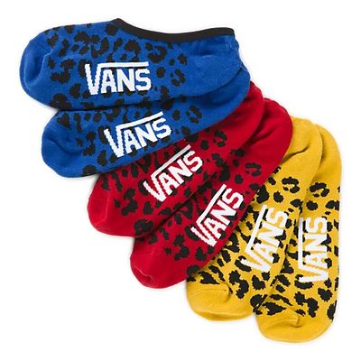 Primary Leopard Canoodle Socks 3 Pack