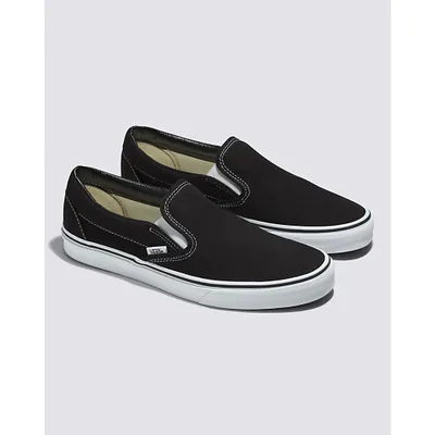 Vans | Classic Slip-On Wide Black Classics Shoe