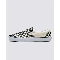 Classic Slip-On Wide Checkerboard Shoe