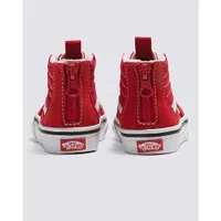 Vans | Toddler Sk8-Hi Zip Racing Red/True White Shoes