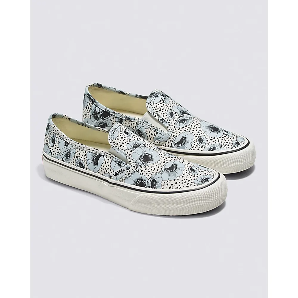 Vans Customs Cow Print Slip-On Shoes - 3.5 Boys/5.0 Women