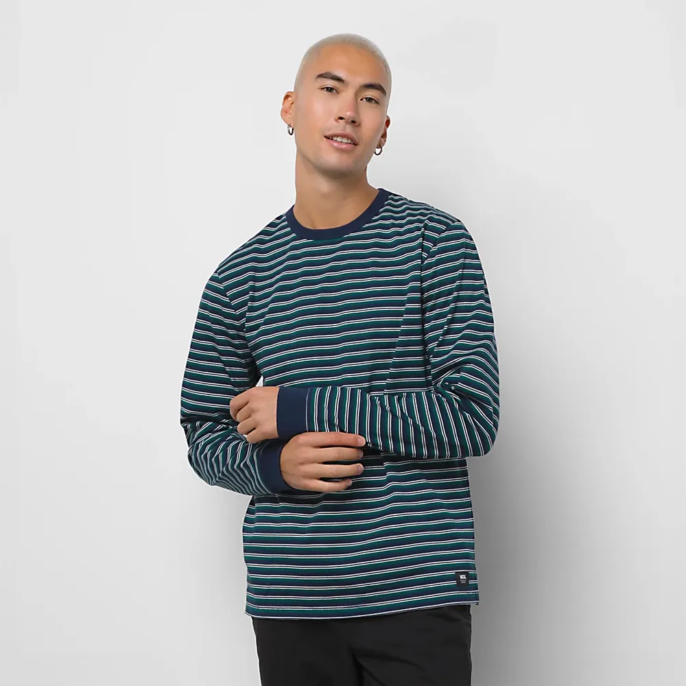Ribbed Knotty Long Sleeve - White