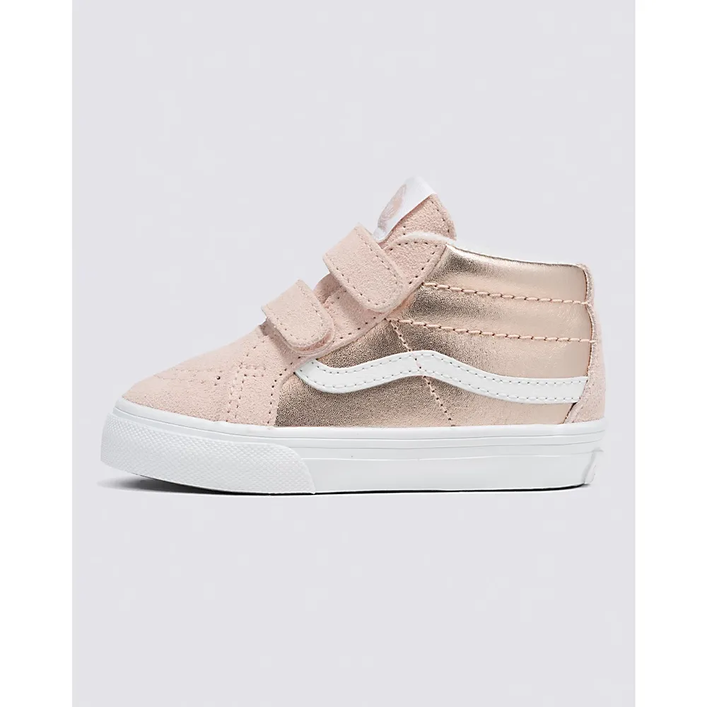 Toddler Sk8-Mid Reissue V Metallic Shoe