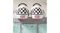 Checkerboard Skate Slip-On Shoe