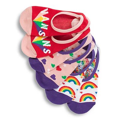 Rainbow Party Canoodle Socks 3 Pack Size 1-6