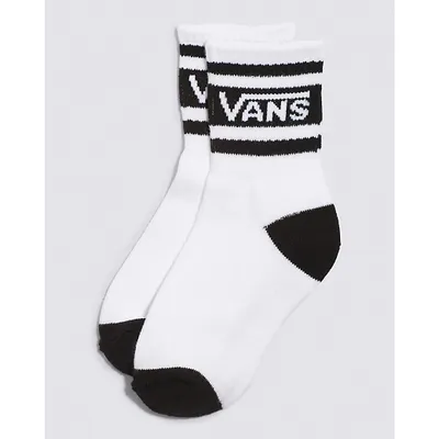 Vans | Toddler Vans Drop V Kids 2-4Yrs 1 Pack Rox White/Black Crew Socks