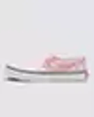 Vans | Kids Classic Checkerboard Slip-On Powder Pink/True White Shoes