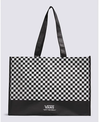 Checkerboard Reusable Tote Bag