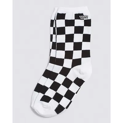 Vans | Ticker Crew Sock 6.5-10 1 Pack Rox Black Checkerboard