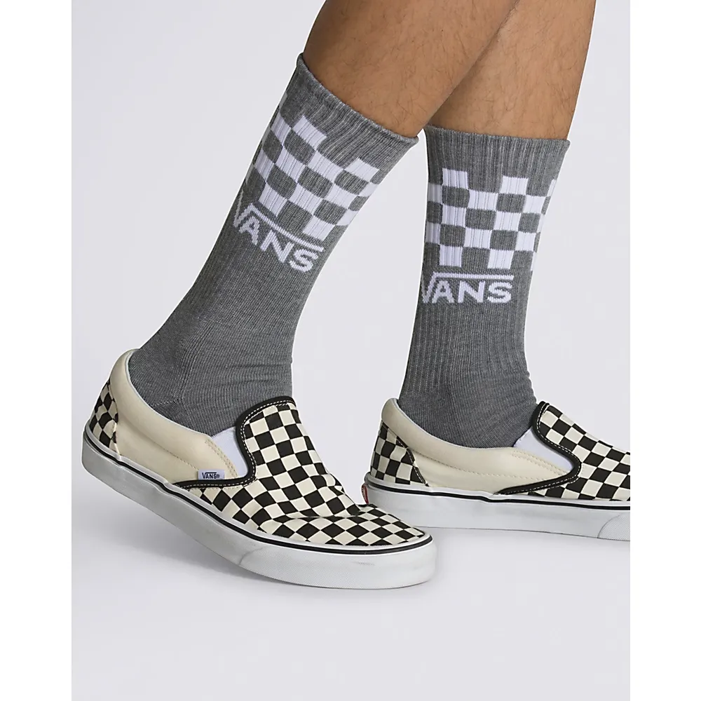 Checkerboard Crew Sock 3-Pack