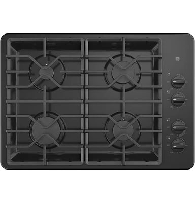 GE 30" Built-In Gas Cooktop with Dishwasher-Safe Grates
