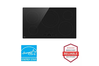 LG 36" Electric Cooktop with UltraHeat™ 3.0kW Element
