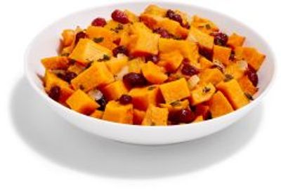 Roasted Butternut Squash with Cranberries & Sage (V)