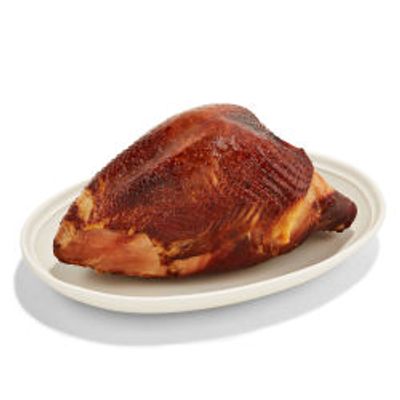 Cider-Brined Smoked Bone-In Turkey Breast for 4