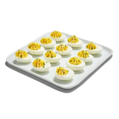Truffle & Chive Devilled Eggs (VG)