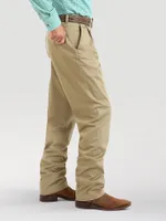 Men's Wrangler Casuals® Pleated Front Relaxed Fit Pants Khaki