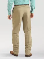 Men's Wrangler Casuals® Pleated Front Relaxed Fit Pants Khaki