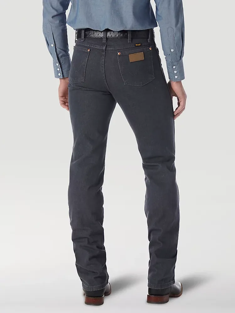 Wrangler® Cowboy Cut® Slim Fit Jean Charcoal Gray