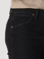 Wrangler® Cowboy Cut® Stretch Slim Fit Jean Black