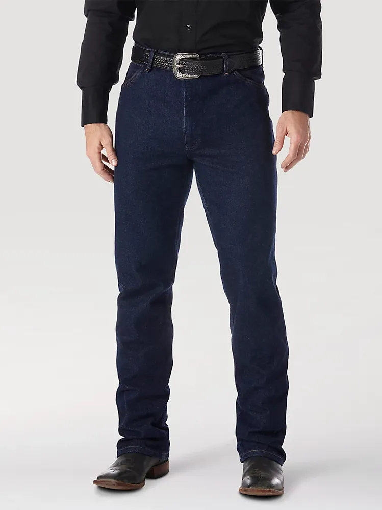 Wrangler® Cowboy Cut® Bootcut Stretch Regular Fit Jean Navy