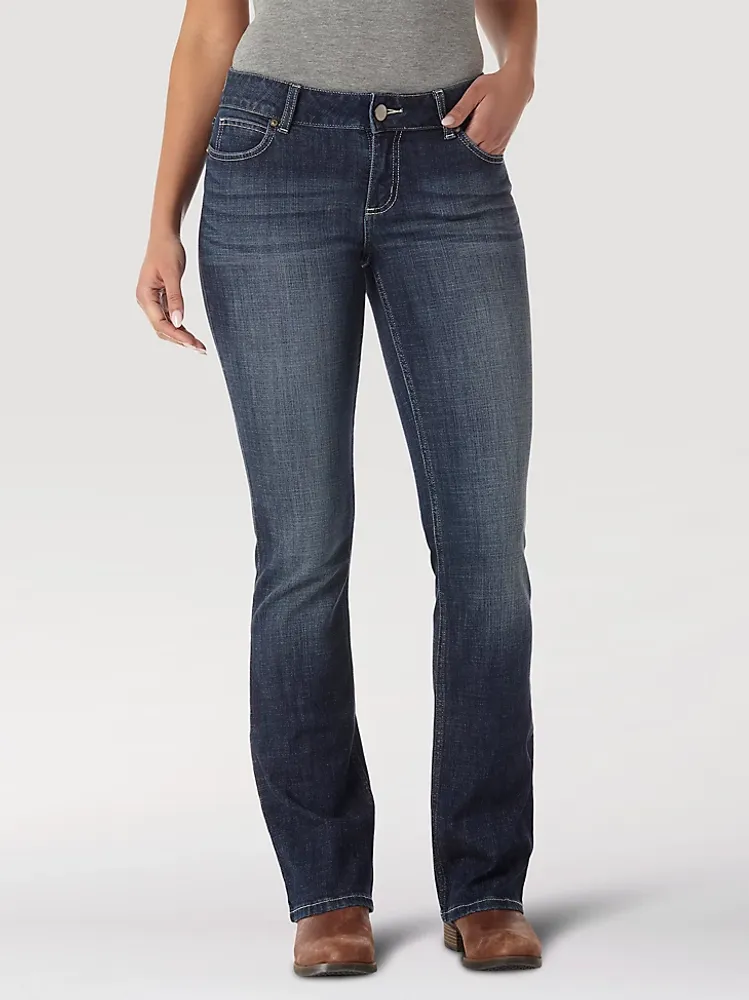 Mid-Rise Slim Jeans in Medium Wash – Draper James