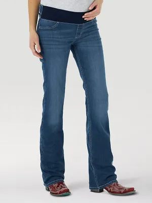 Women's Wrangler Retro® Mae Maternity Jean Blue