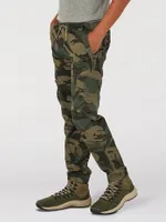 Boy's Wrangler® Free To Stretch Gamer Cargo Pant (-) Camo