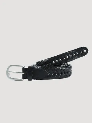 Men's Braided Belt Black