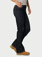 Women's Wrangler Retro® Flame Resistant Mae Bootcut Work Jean Cherry Point