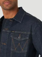 Men's Wrangler® Classic Denim Trucker Jacket Dark Wash