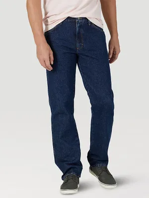 Men's Wrangler Authentics® Regular Fit Cotton Jean Dark Rinse