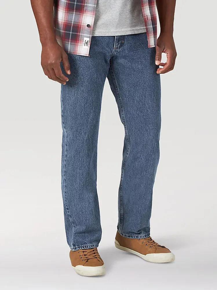 Men's Wrangler Authentics® Regular Fit Cotton Jean Vintage Blue
