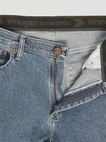 Men's Wrangler Authentics® Regular Fit Comfort Waist Jean Light Stonewash