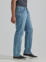 Men's Wrangler Authentics® Relaxed Fit Flex Jean Bleached Indigo