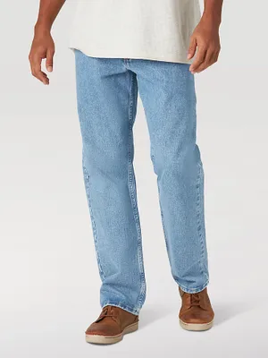 Men's Wrangler Authentics® Relaxed Fit Cotton Jean Light Stonewash