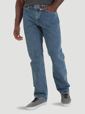 Men's Wrangler Authentics® Relaxed Fit Cotton Jean Vintage Stone
